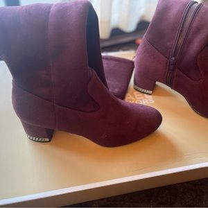 Michael Kors suede boots